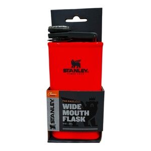 Stanley Black and Orange Flask Packaging